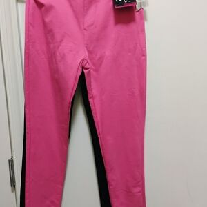 Pink and Black Kids Leggings